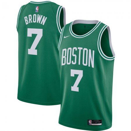 Maillot Basket Boston Celtics Jaylen Brown 7 2020-21 Nike Icon Edition Swingman - Homme